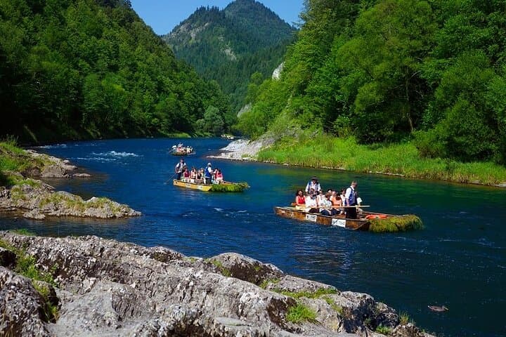 Rafting Experience in Dunajec River Gorge from Krakow