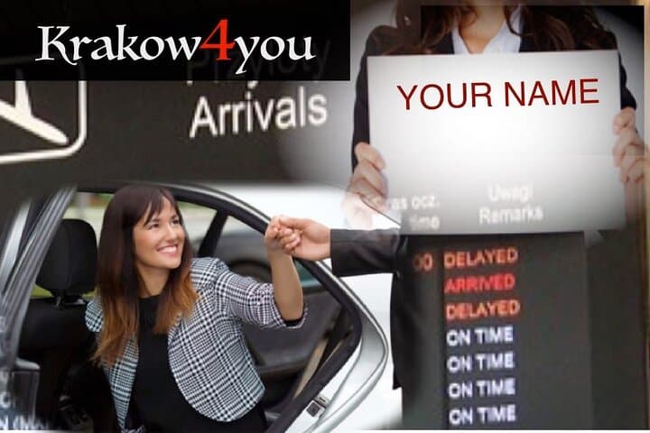 Krakow Airport-City Center and Back -private 2 ways transfer