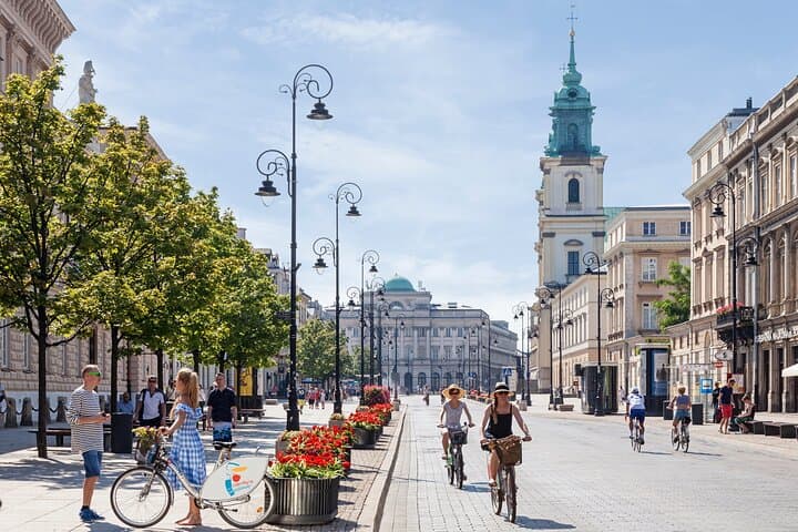 Warsaw - Krakowskie Przedmiescie - a part of the Royal Route