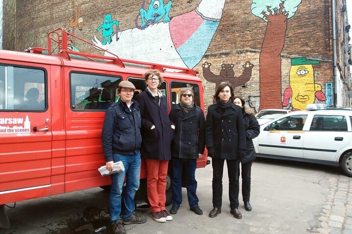 Private Tour: Warsaw City Sightseeing by retro minibus