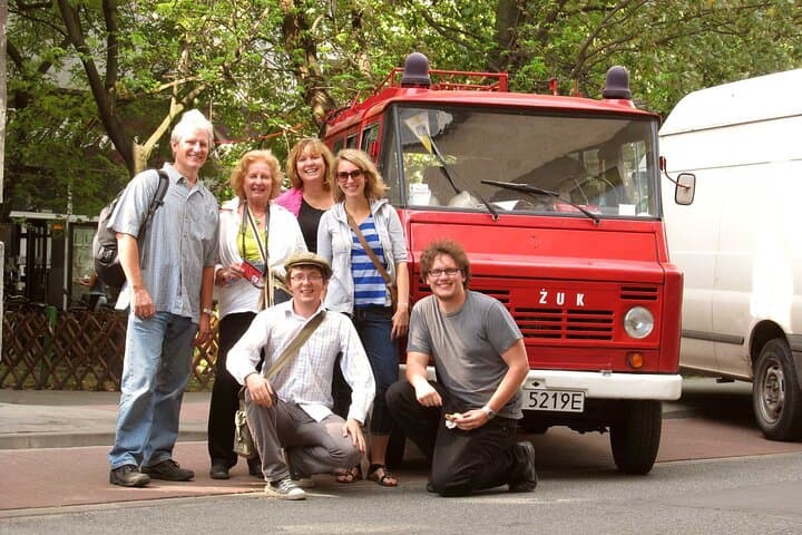 Private Tour: Warsaw City Sightseeing by retro minibus