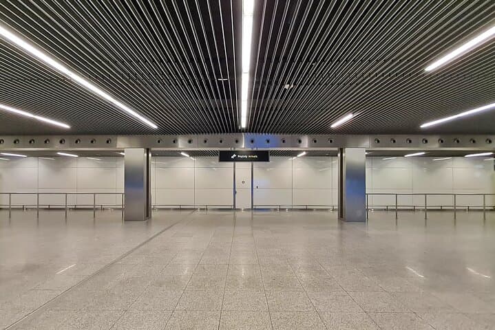 Krakow Airport Arrivals Hall