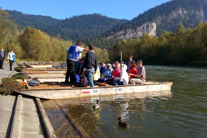 From Krakow: Dunajec River Full-Day River Rafting Private Tour