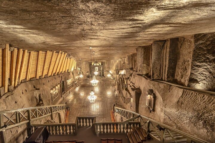 Wieliczka Salt Mine - Underground Chamber