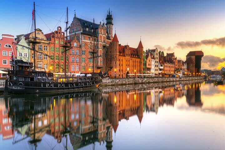 Gdansk by night - walking tour