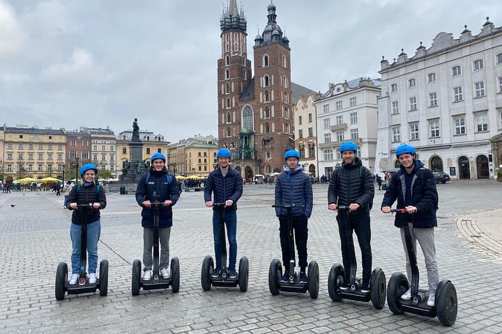 Segway Rental 30 min, 60 min or 120 min in Krakow