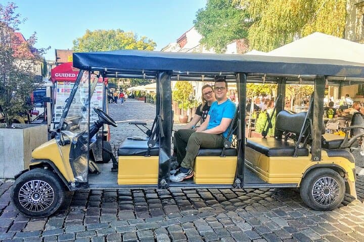 Krakow: Kazimierz Quarter Sightseeing by Electric Golf Cart