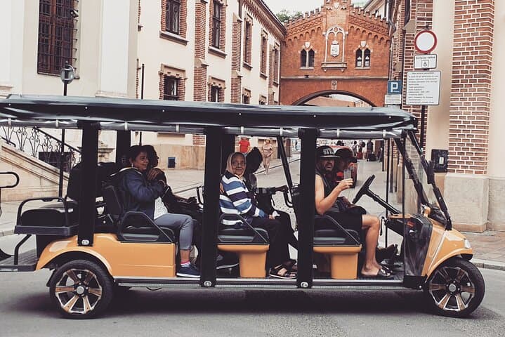 Cracow guided Full tour by Golf Cart-Family Discount