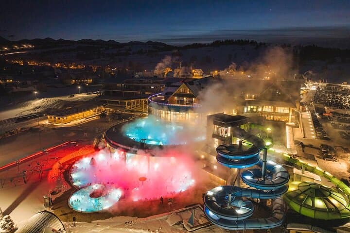Thermal Baths in the late afternoon
