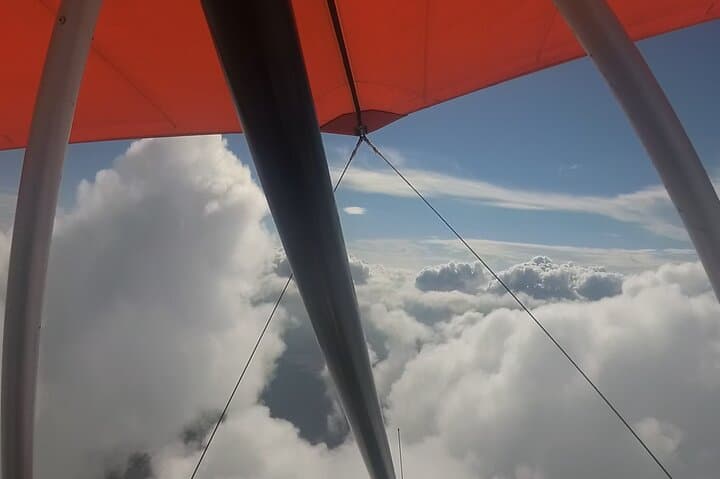 Private Motor Hang Glider Flight over Gliwice