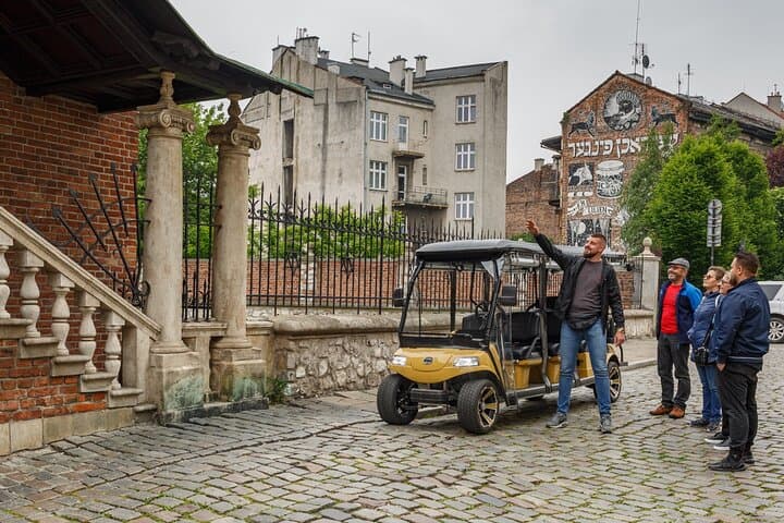 Krakow: City Sightseeing Tour Eco Electric Buggy Golf Cart