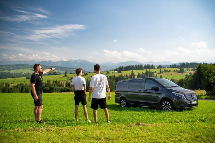 From Zakopane: Tatra mountains, Sky Walk and Hot Springs Tour