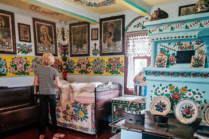 Fom Krakow; Guided Day Tour of Zalipie Village And Museum Entry