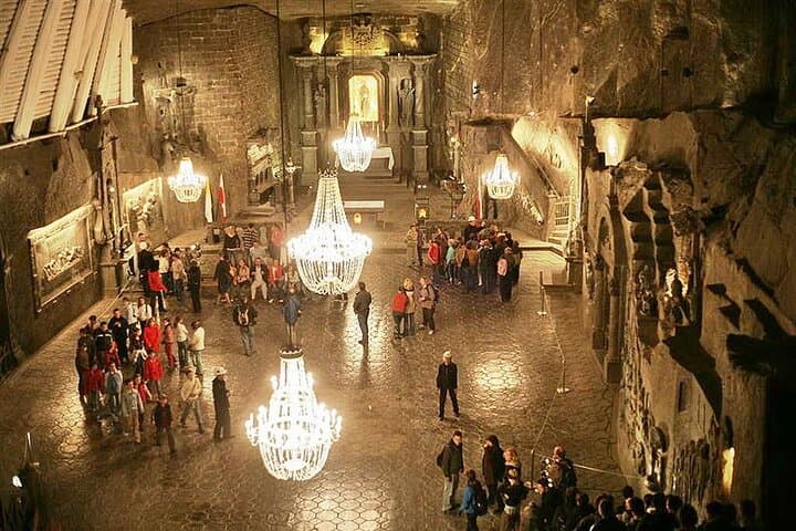 From Krakow: Salt Mine Guided Tour with transfer.