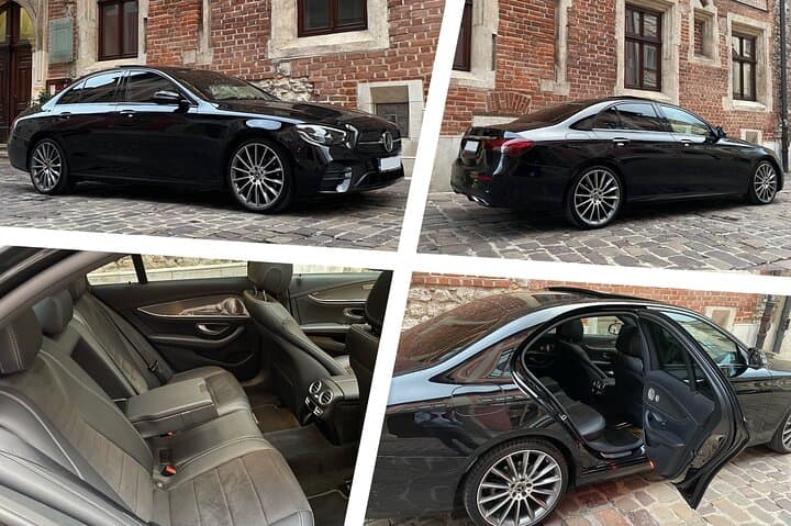 Mercedes-Benz E-Class (up to 3 passengers)