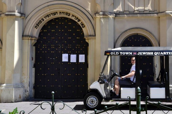 90 minutes Small Group Krakow City Tour by Electric Car