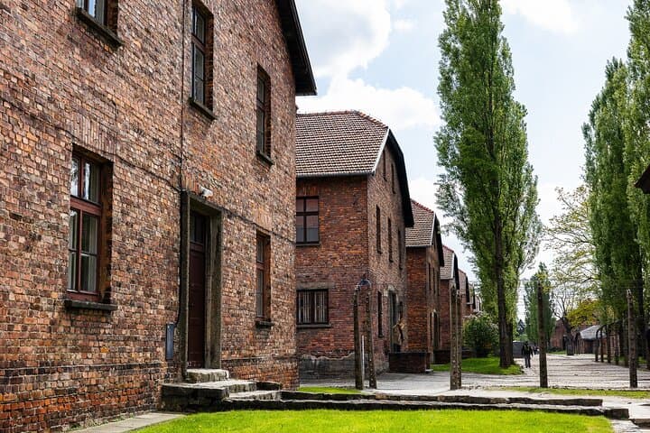 Barracks in Auschwitz 1 camp