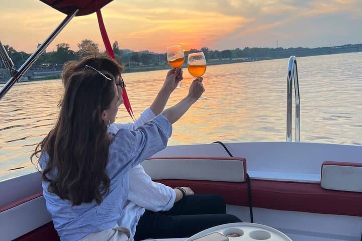 Private Cruise on Vistula in Warsaw for 9 with our Helmsman
