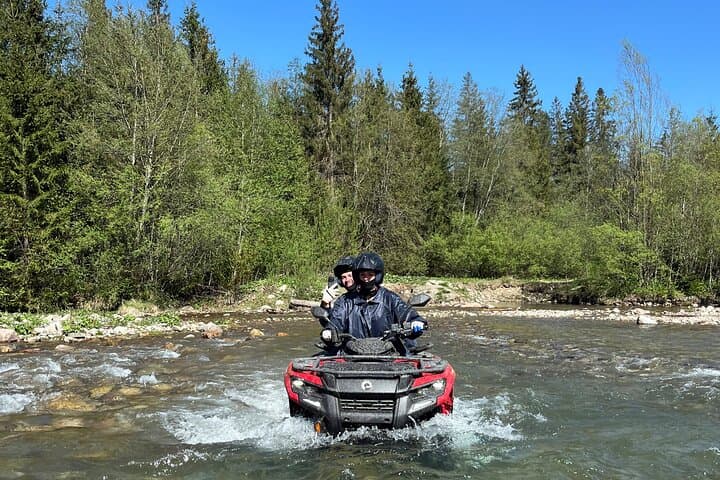 From Krakow: Zakopane ATV Adventure & Thermal Pools Relaxation