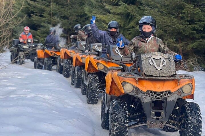 From Krakow: Zakopane ATV Adventure & Thermal Pools Relaxation