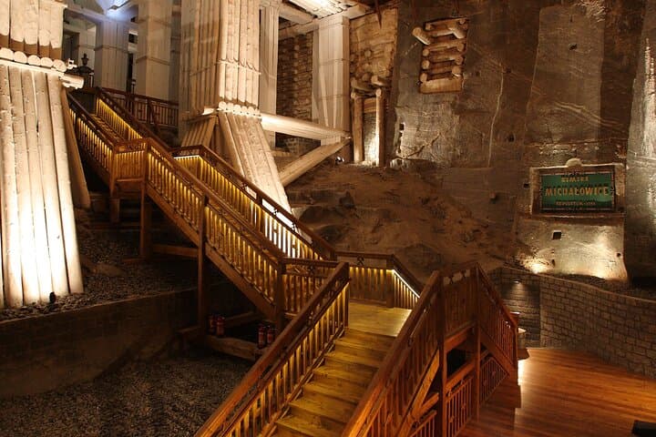 Wieliczka Salt Mine Guided Tour with Ticket & Pick-up from Krakow