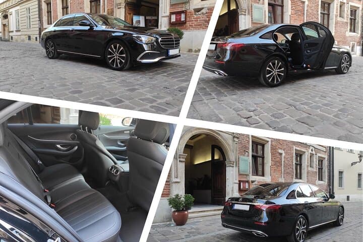 Mercedes-Benz E-Class (up to 3 passengers)