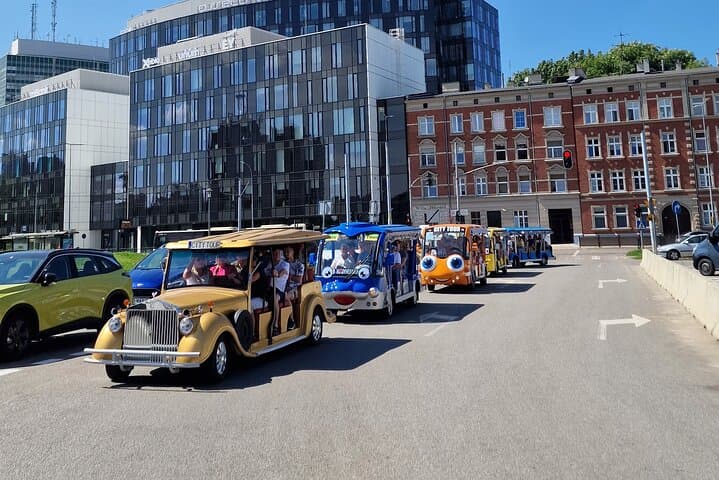 Gdansk City Tour Sightseeing by Golf Cart Shared or Private