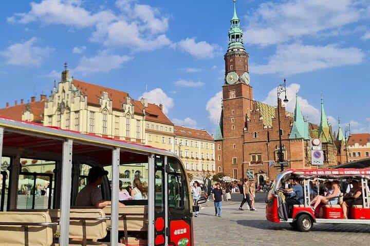 Wroclaw tour with electric bus, 2 h (English guide) 5-13 people