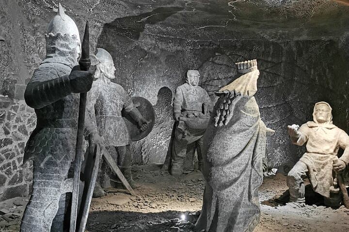 Guided Tour from Krakow to Salt Mine Wieliczka with hotel pick up