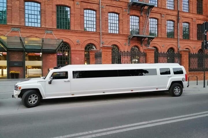 Hummer Limo Sightseeing Tour in Warsaw