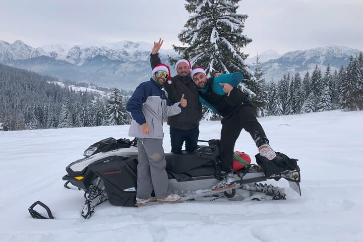Zakopane NIGHT Snowmobiles Bonfire and Transfers from Krakow