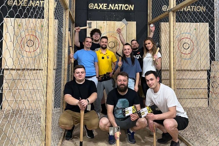 Private Axe Throwing Session in Katowice