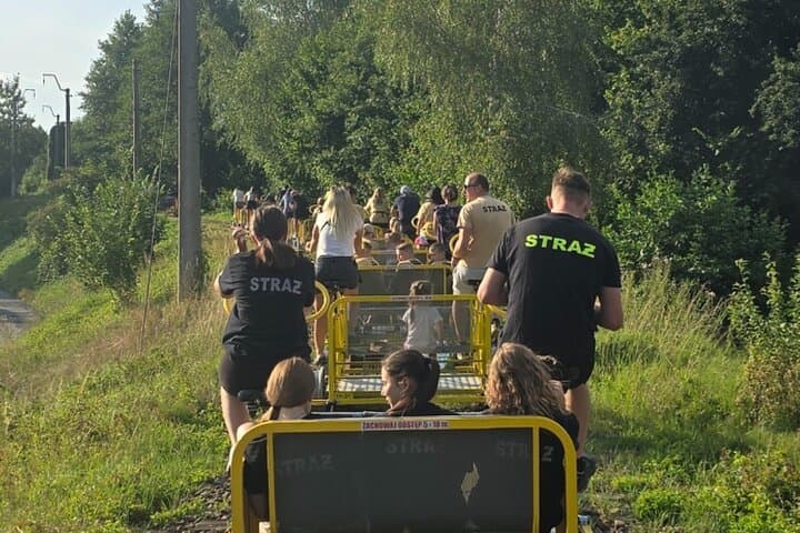 Krakow; Railway Handcar Tour with Optional Vineyard Visit