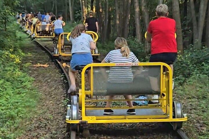 Krakow; Railway Handcar Tour with Optional Vineyard Visit