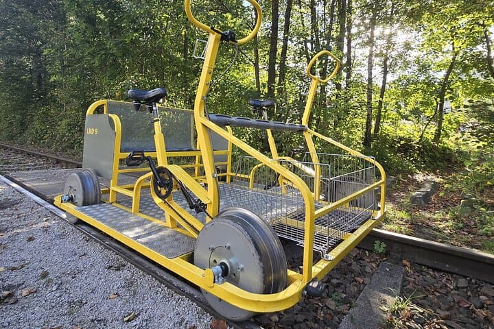 Krakow; Railway Handcar Tour with Optional Vineyard Visit