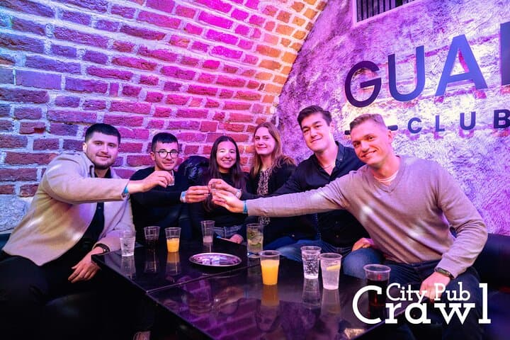 Pub Crawl Unlimited Drinks then 5 Best Clubs in Krakow with VIP