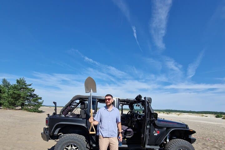 From Krakow; Jeep Off Road 4x4 on Błędowska Desert Expirience
