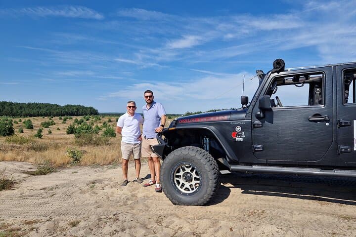 From Krakow; Jeep Off Road 4x4 on Błędowska Desert Expirience
