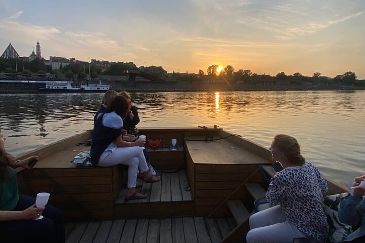 Warsaw Vistula River Sunset Cruise with Welcome Drink