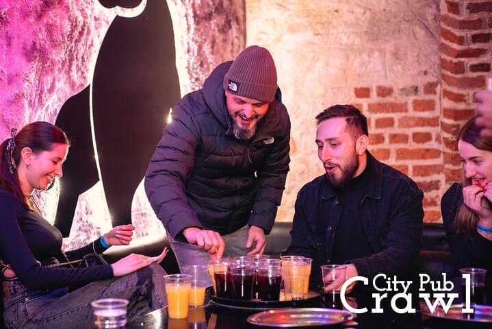Pub Crawl 1hr Unlimited Beer + Vodka then Clubs in Katowice