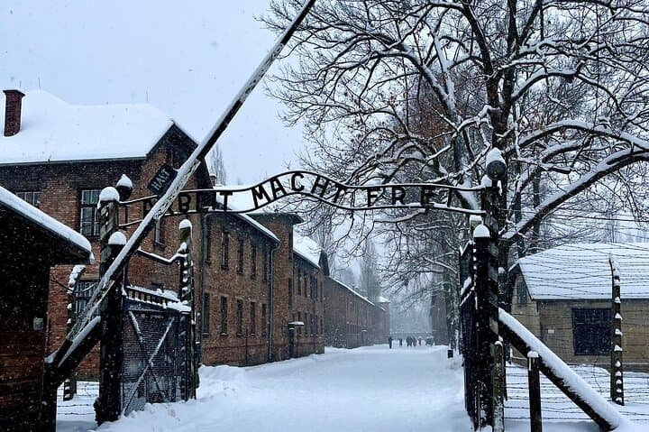 From Krakow: Auschwitz Birkenau Guided Tour with hotel pickup