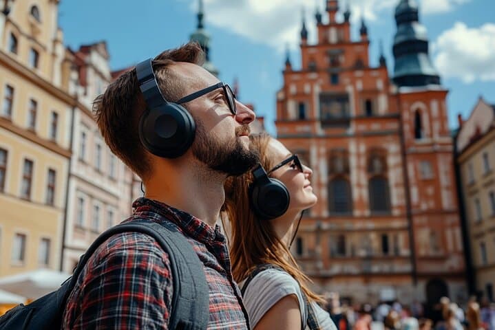 Krakow Stories: Self-Guided Audio Tour With 100 Top Sights