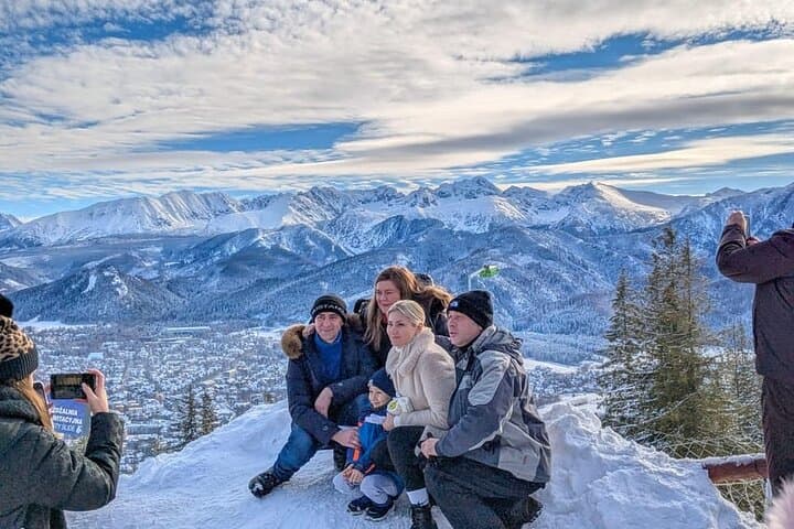 Admire the panorama of the Tatra Mountains & Zakopane