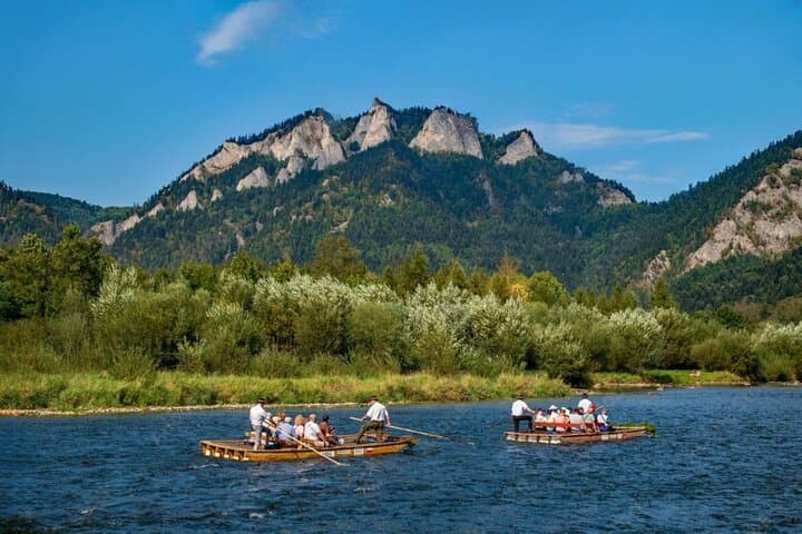 Dunajec River Gorge Rafting and Tree Top Walk from Krakow