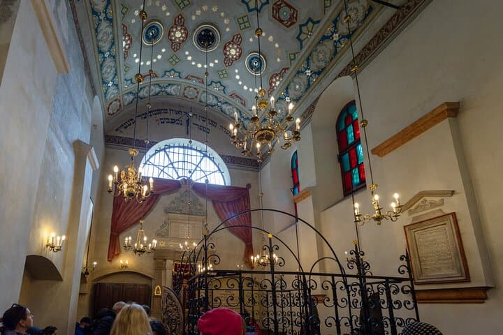 The interior of Remuh Synagogue