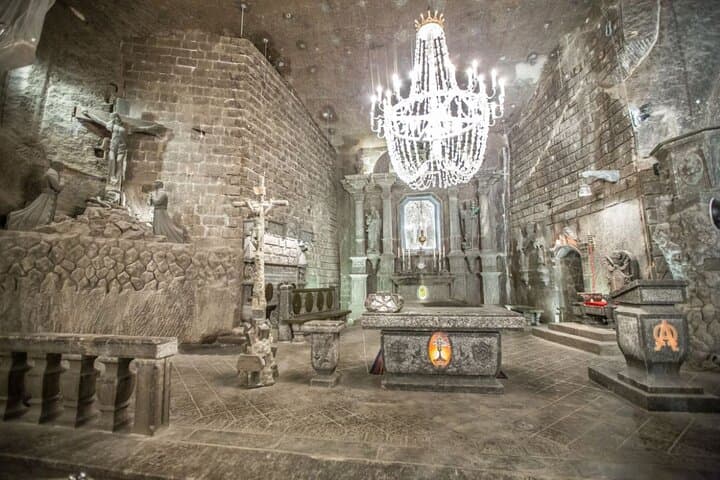 The “Wieliczka” Salt Mine in Russian