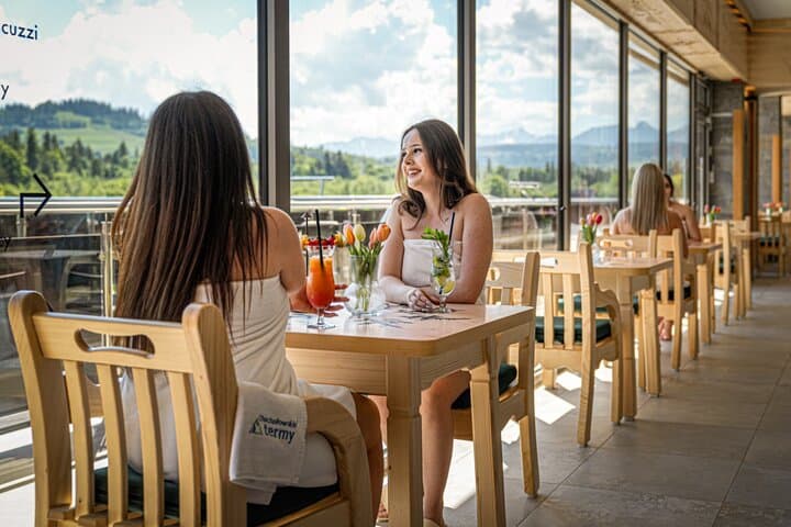 From Zakopane: Tatra mountains, Sky Walk and Hot Springs Tour