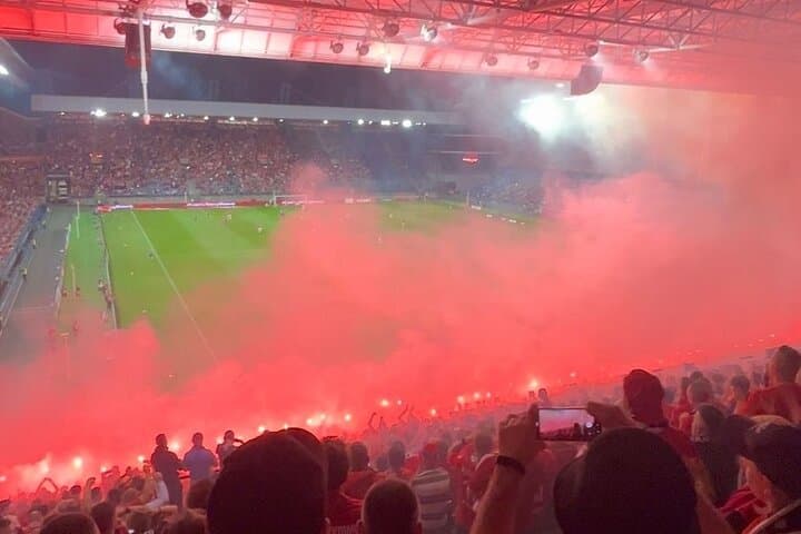 Krakow: Join a football match in Krakow together with a local