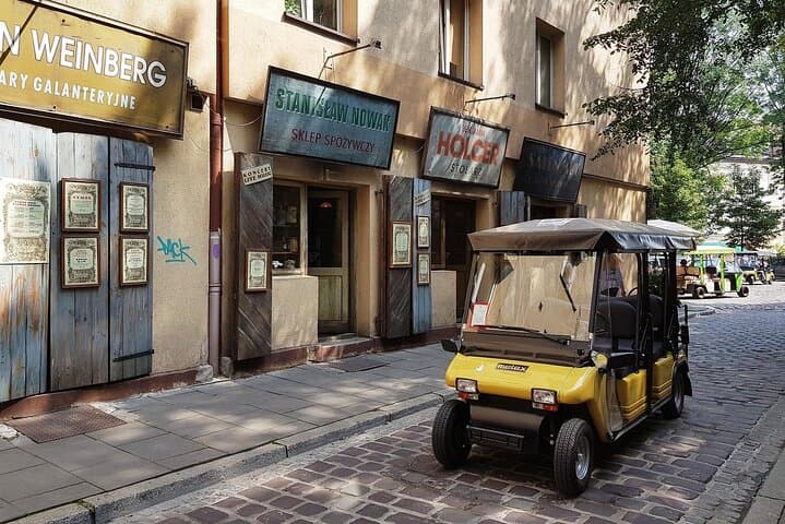 Krakow Electric Golf Buggy Tour with Hotel Pickup