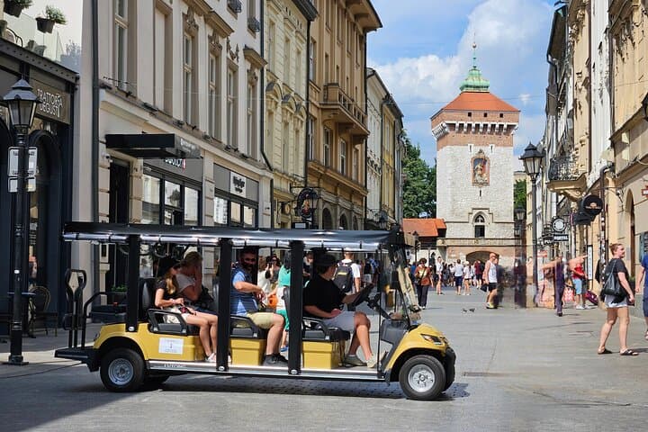 Krakow Grand City Tour by golf cart - All 3 districts